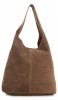 Kožené kabelka shopper bag Vittoria Gotti zemitá V8802